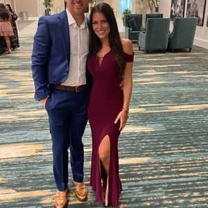 Off the shoulder dress